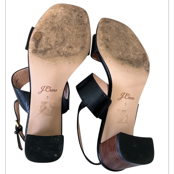 J Crew Block Heeled Sandal - Picture 5 of 5